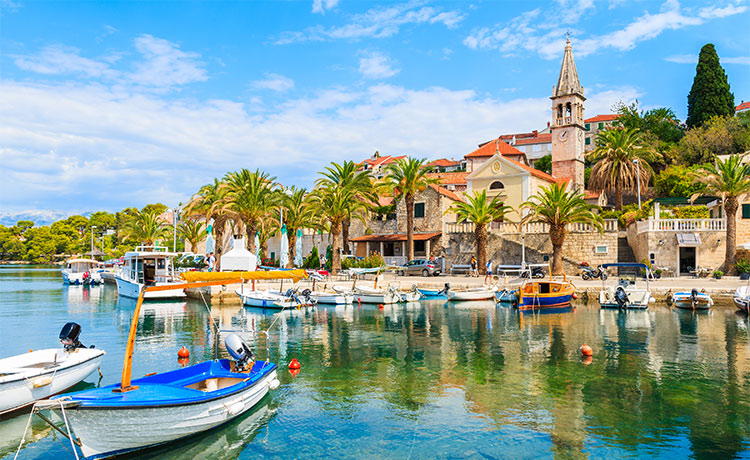 Wo ist es im Herbst warm: Brac