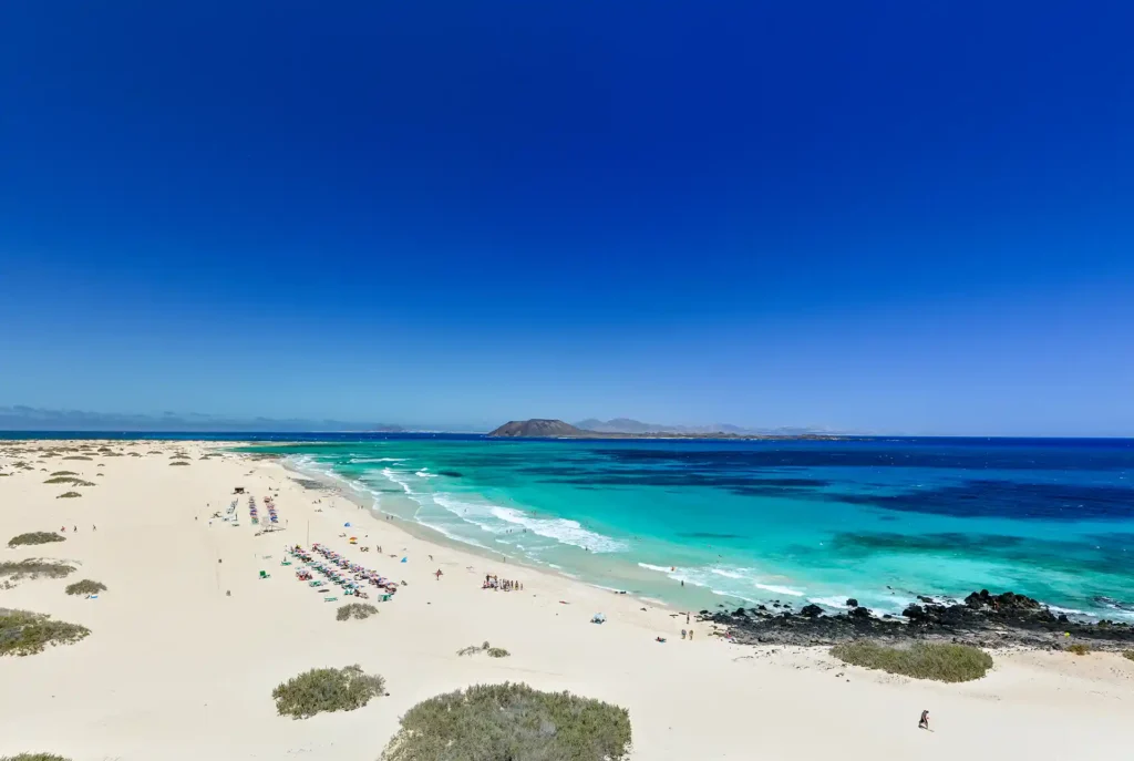 Schönste Strände Fuerteventura Playas de Corralejo