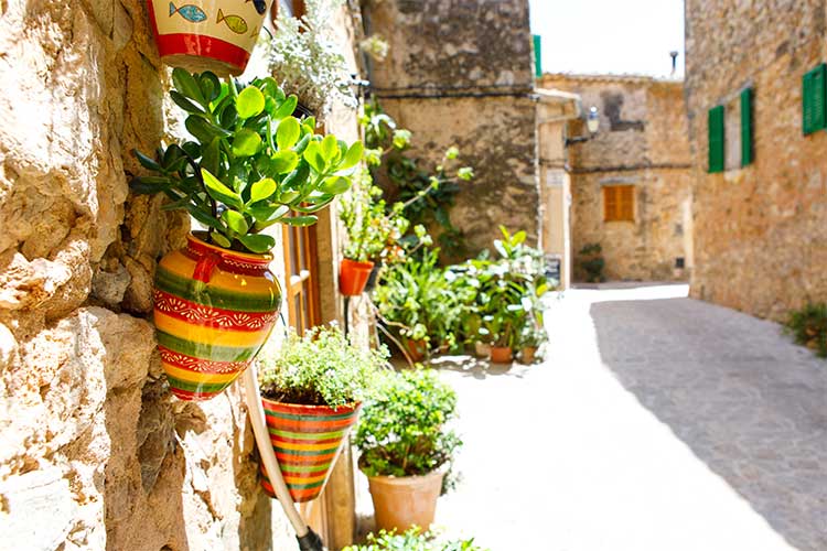 Valldemossa: Straßenbild