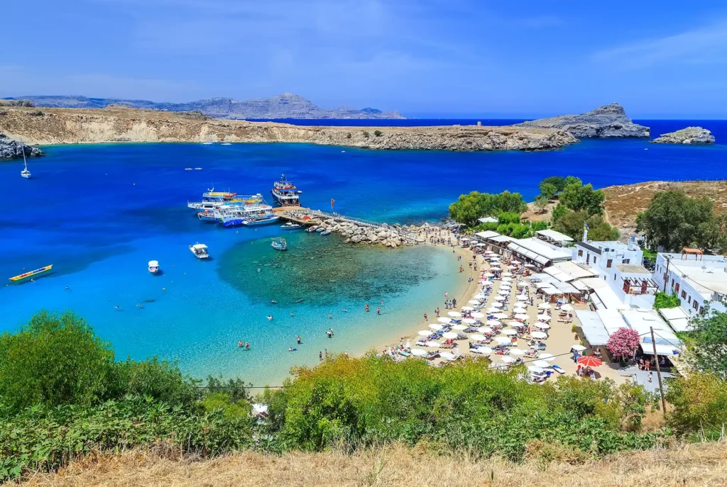 Schönste Strände Rhodos: Lindos Strand