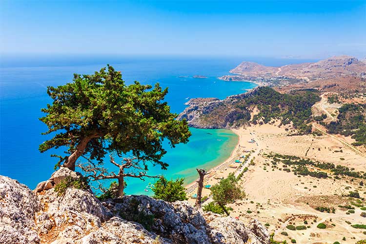 Schönste Strände Rhodos: Tsambika Strand
