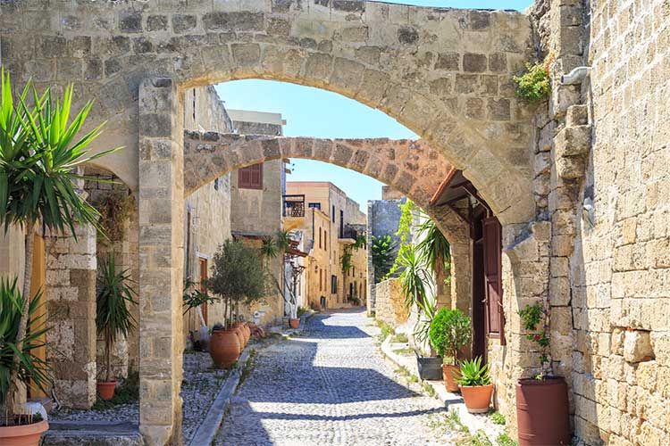 Rhodos mit Kindern: Rhodos-Stadt