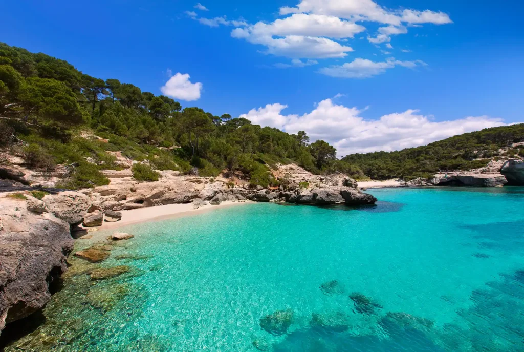 Schönste Strände Menorca: Cala Mitjana
