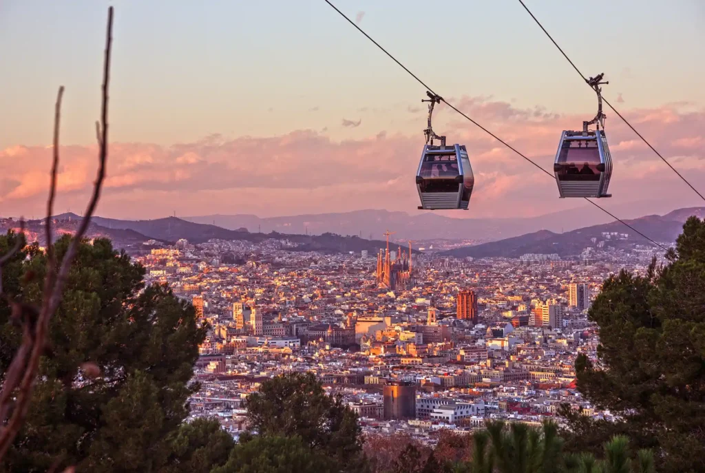 Städtetrip Barcelona: Seilbahn