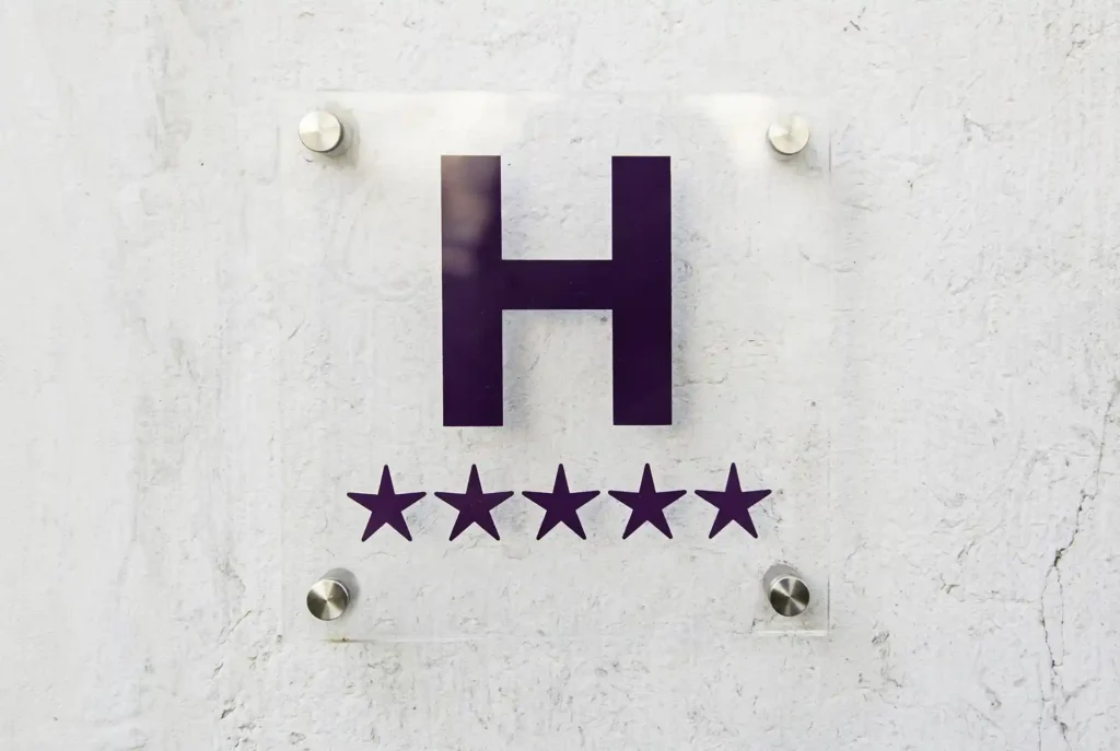 Hotelsterne in verschiedenen Ländern