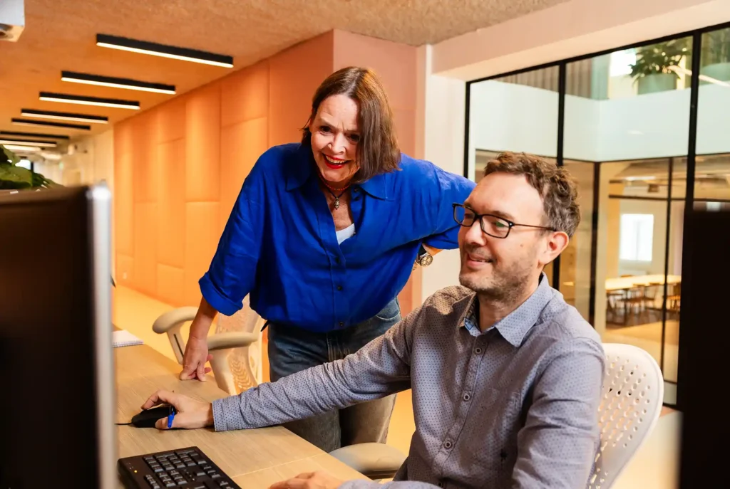 Im HolidayDiscounter-Büro