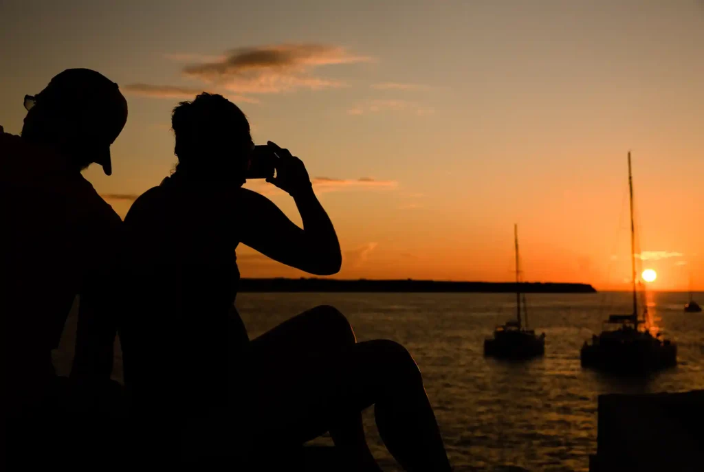 Urlaubsfoto Tipps Silhouetten