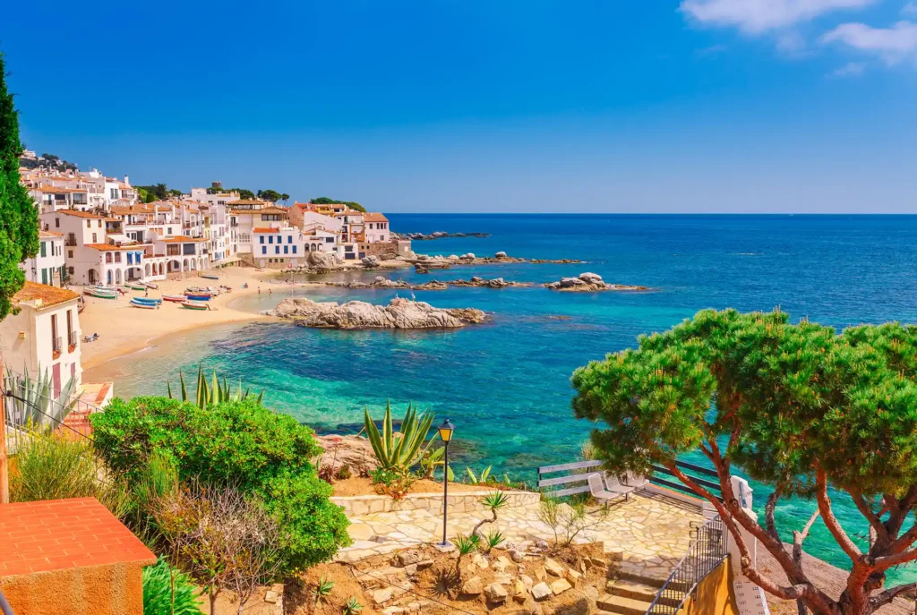 Küsten Spanien Costa Barcelona