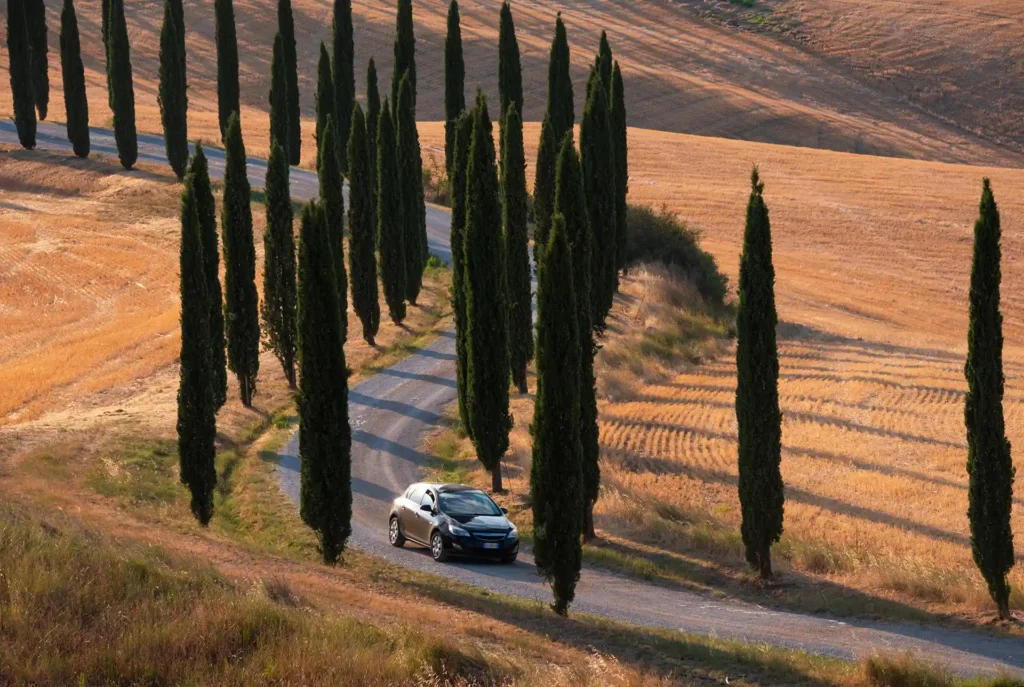 Mit dem Auto nach Italien: Toskana
