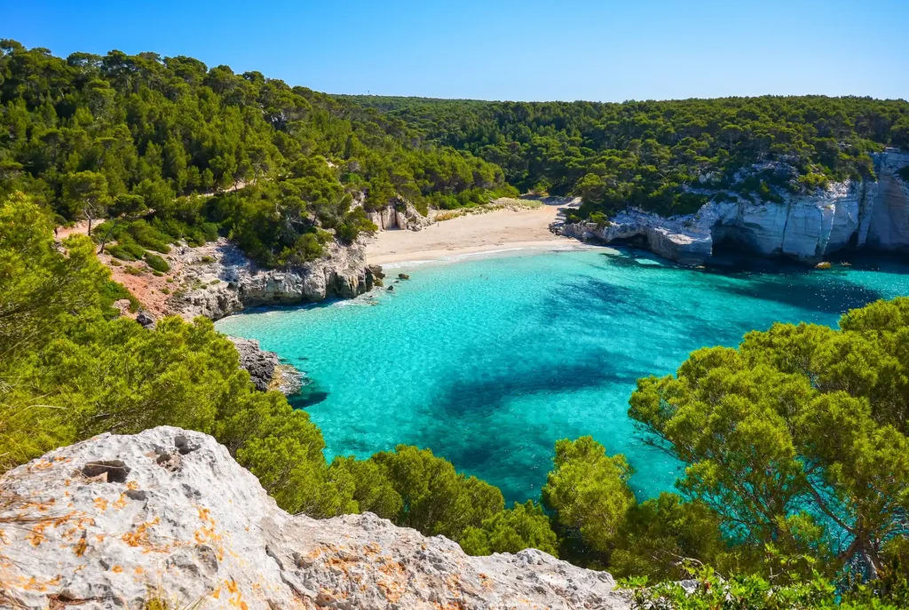 Mallorca oder Menorca: Bucht Menorca