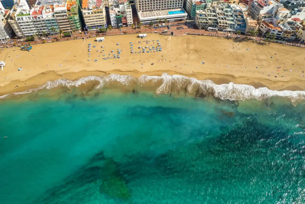 Schönste Strände auf Gran Canaria: Playa de Las Canteras