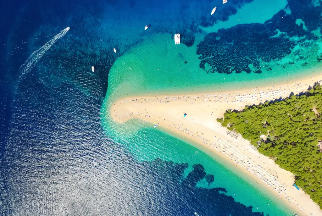 Fakten über Kroatien Zlatni Rat Goldenes Horn